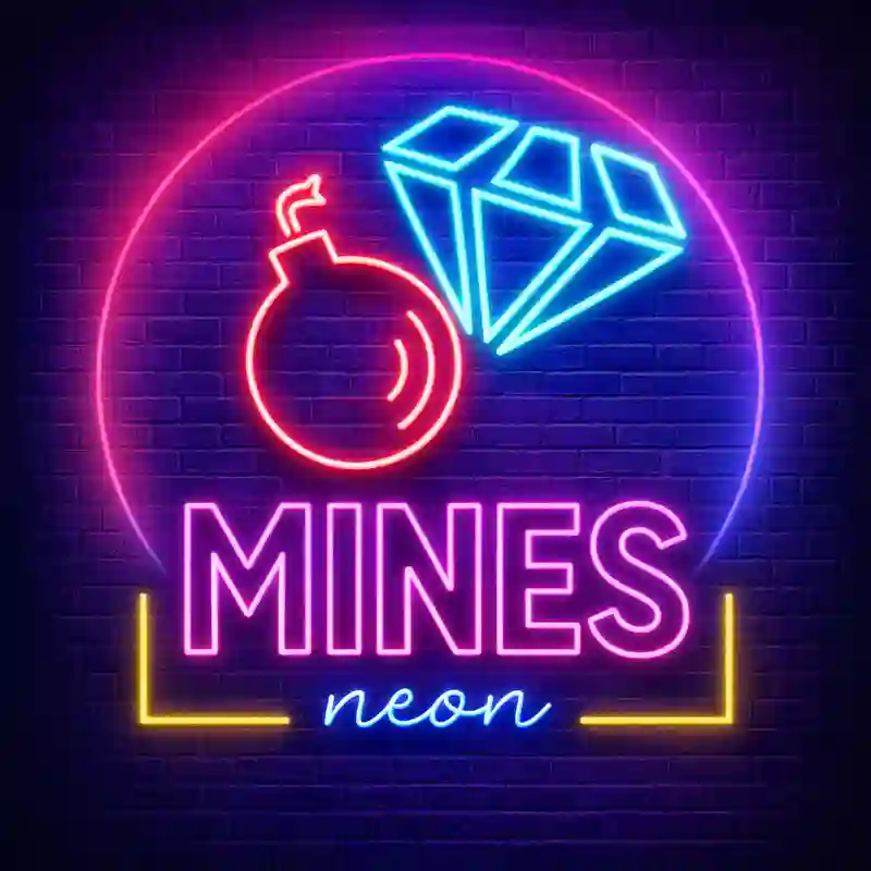 Mines Neon Casino Game 333bet